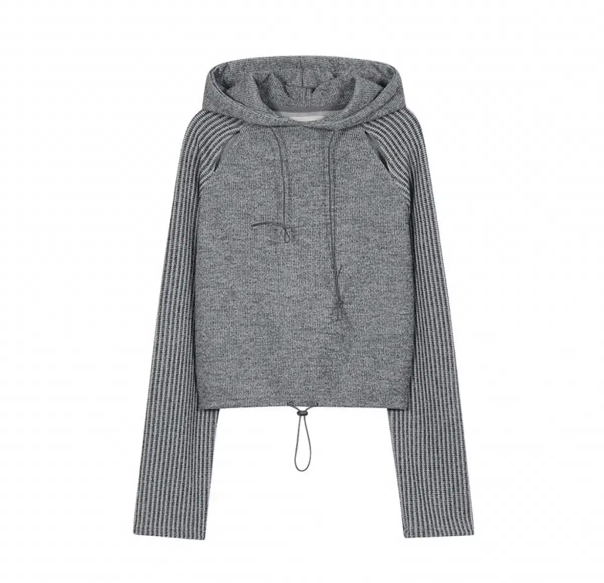 타입서비스 knitted side slit hoodie 판매합니다.